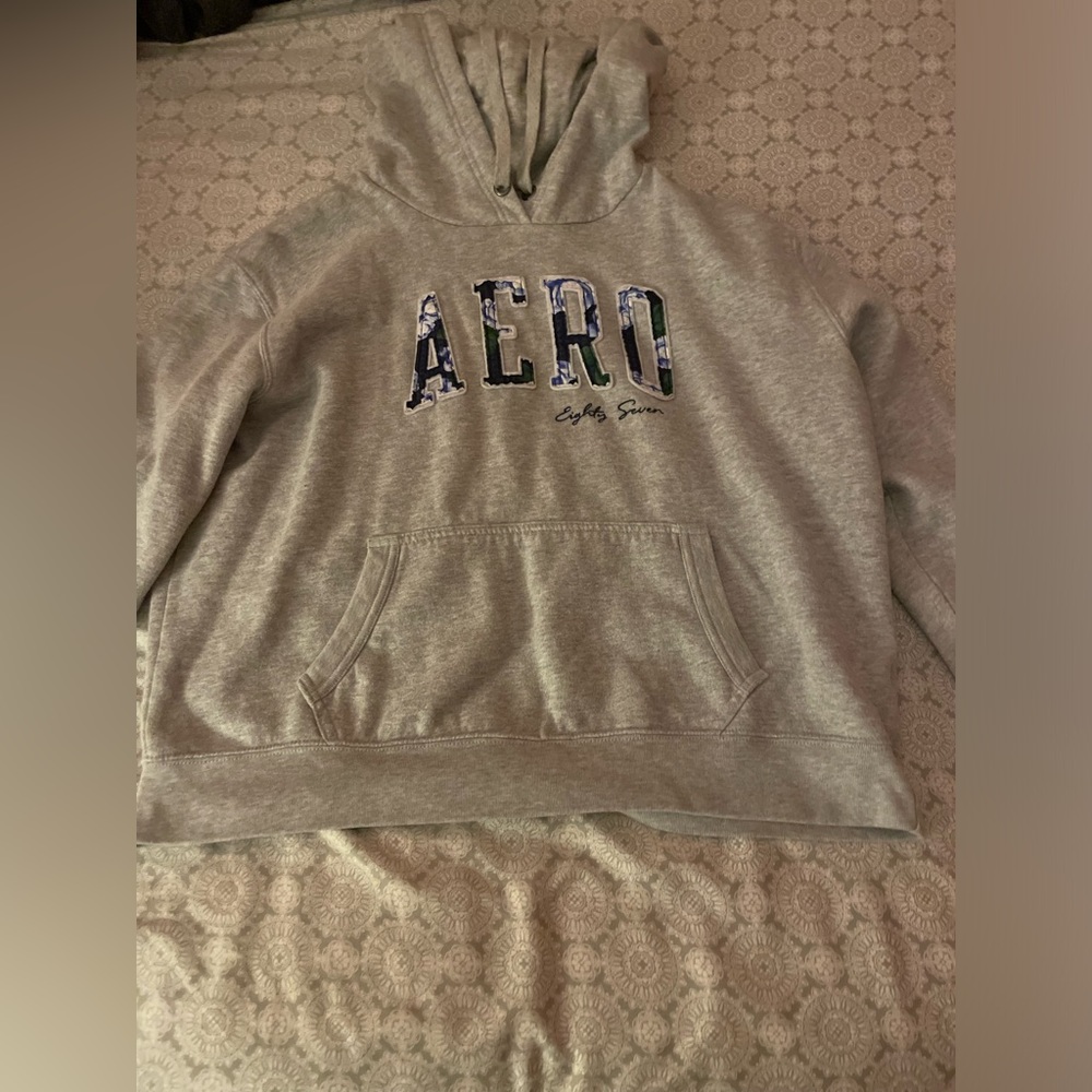 Grey Aeropostale hoodie